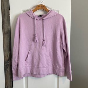 J. Crew lavender hoodie size xl